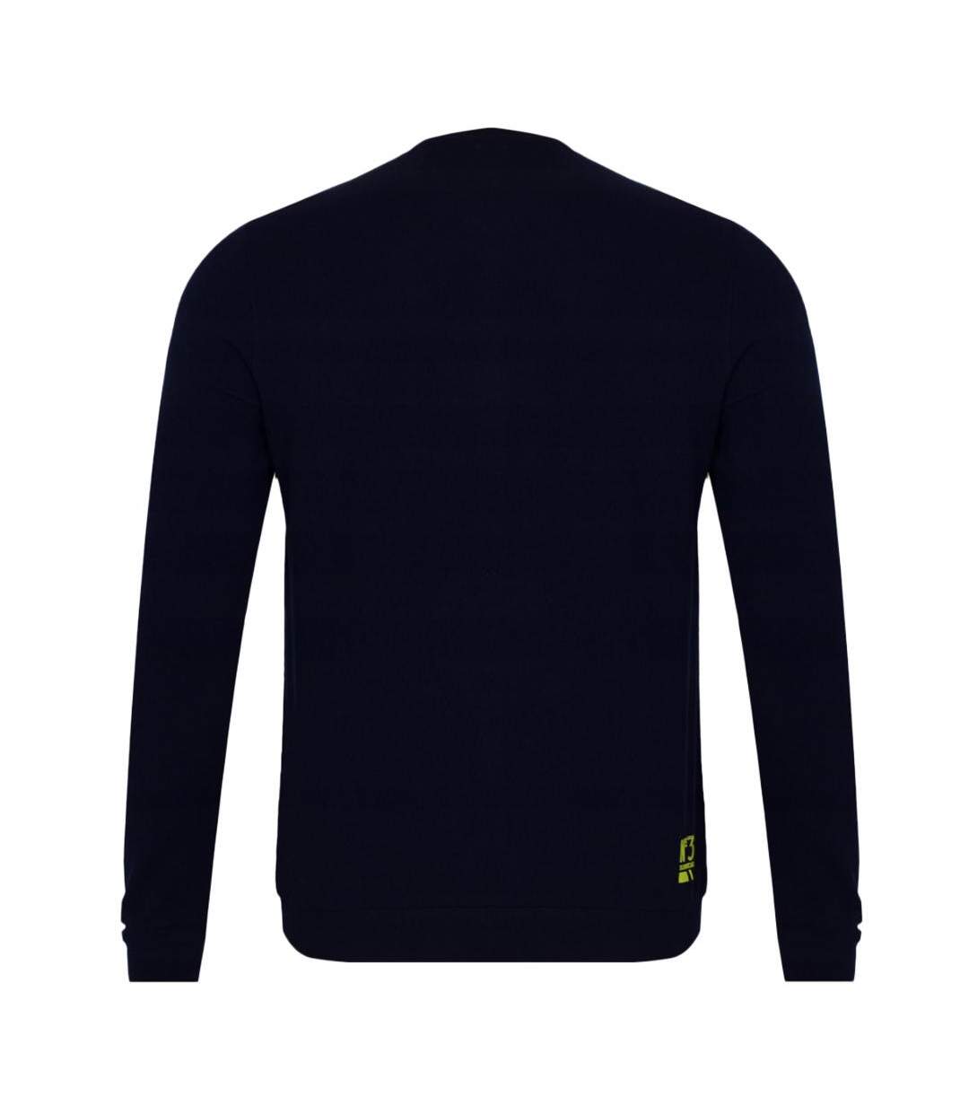 Veste zippée noir/jaune homme us polo assn ally - xxl-2