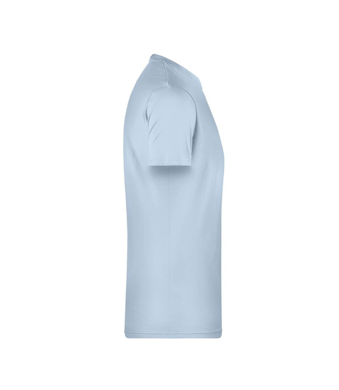 T-shirt Basic Homme Bleu Clair James And Nicholson-4