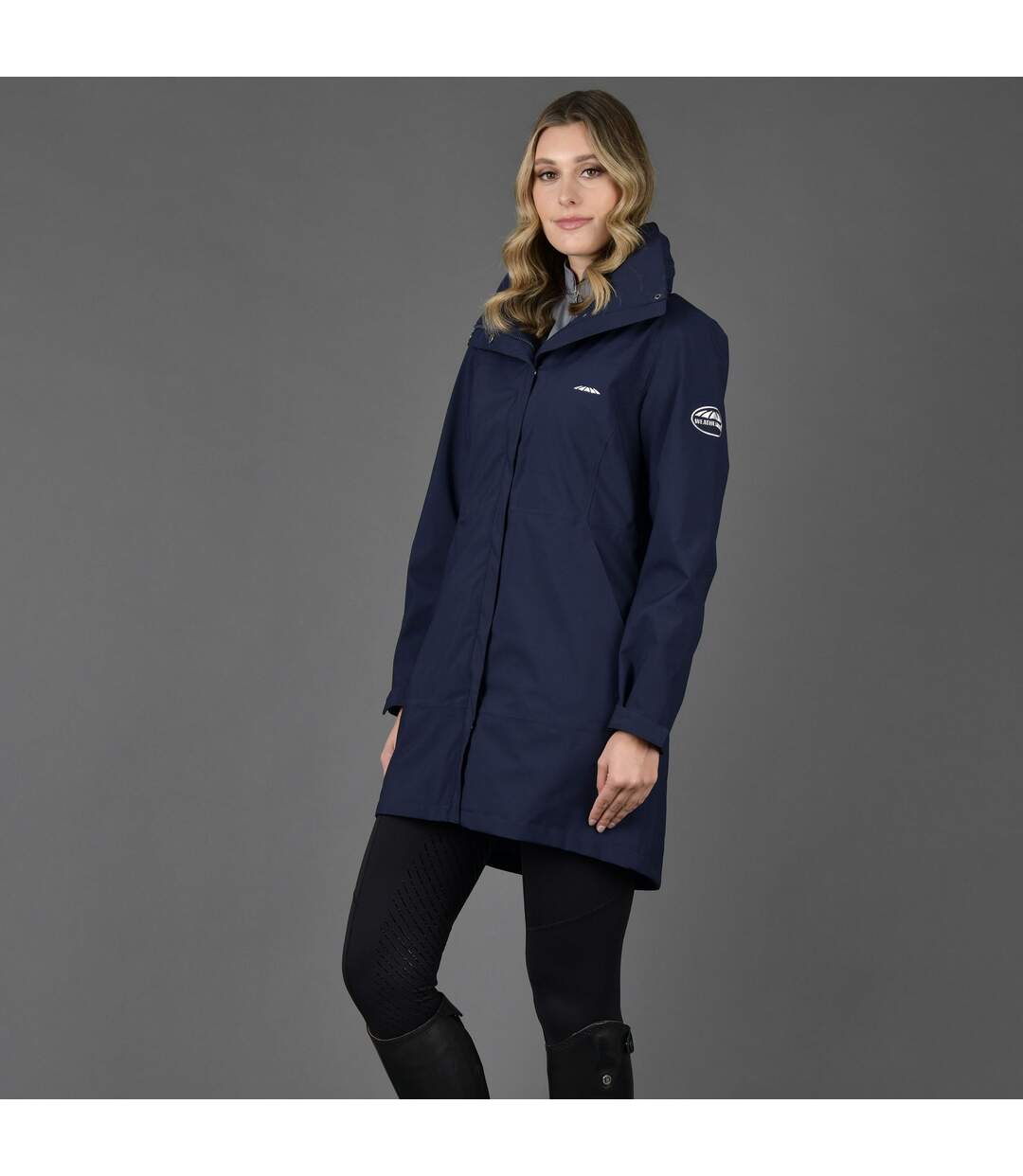 Womens/ladies everly jacket ink navy Weatherbeeta