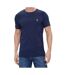 T-shirts Motif/style Logo Homme Bleu Marine Guess-2