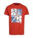 T-shirt chowder homme rouge sang Trespass