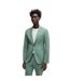 Mens Notch Neck Blazer Green Boss-1