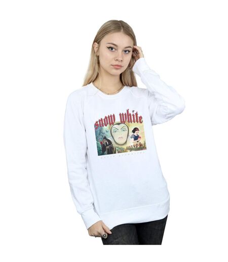 Disney Sweatshirt Womens/Ladies Snow White And Queen Grimhilde (Blanc) - UTBI12902