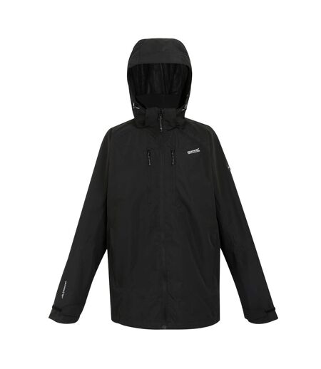 Mens calderdale vi waterproof jacket black Regatta