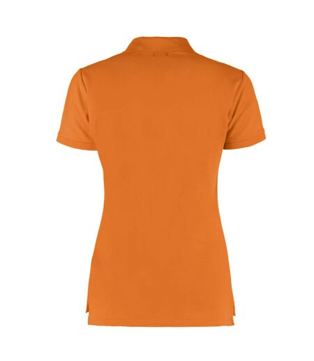 B&C Womens/Ladies Safran Timeless Polo Shirt (Pumpkin Orange)