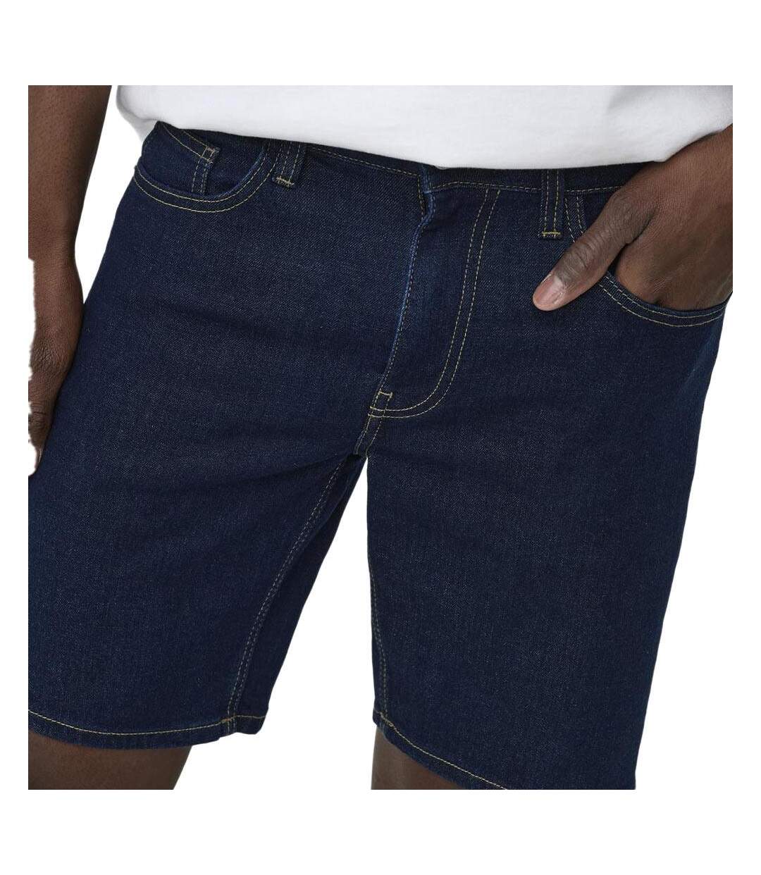 Short en jean bleu brut homme only & sons weft-3