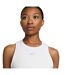 Womens/ladies Dri-fit Tank Top White Nike-3