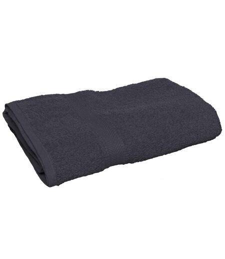 Towel City Luxury Range Guest Bath Towel (550 GSM) (Steel Grey) - UTRW2880