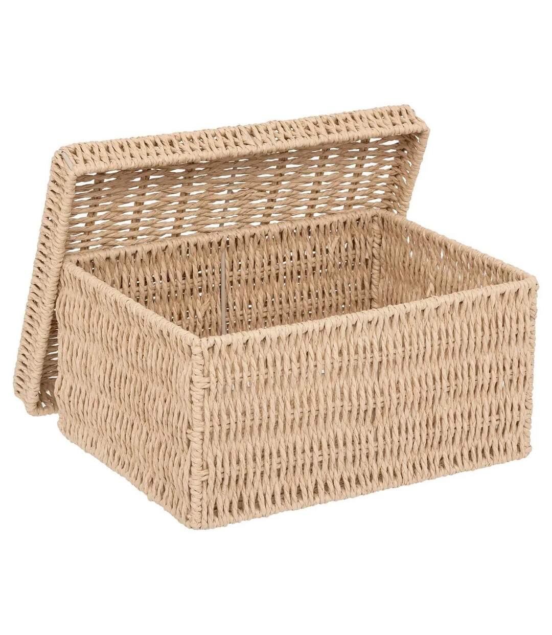 Lot de 2 Boîtes de Rangement Kord 38cm Naturel-5