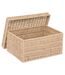 Lot de 2 Boîtes de Rangement Kord 38cm Naturel-5