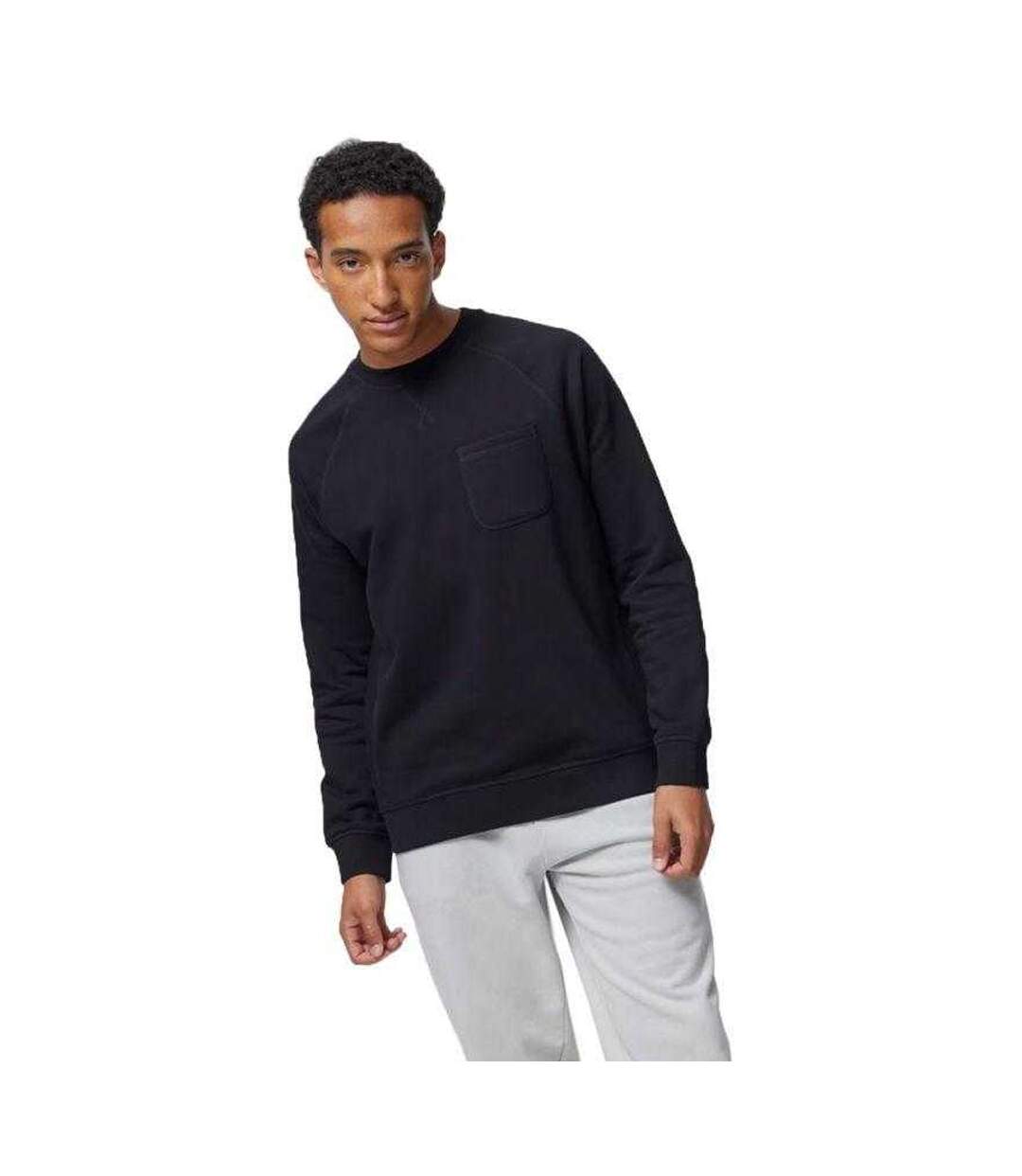 Sweat Motif/style Uni Homme Noir Outhorn-1