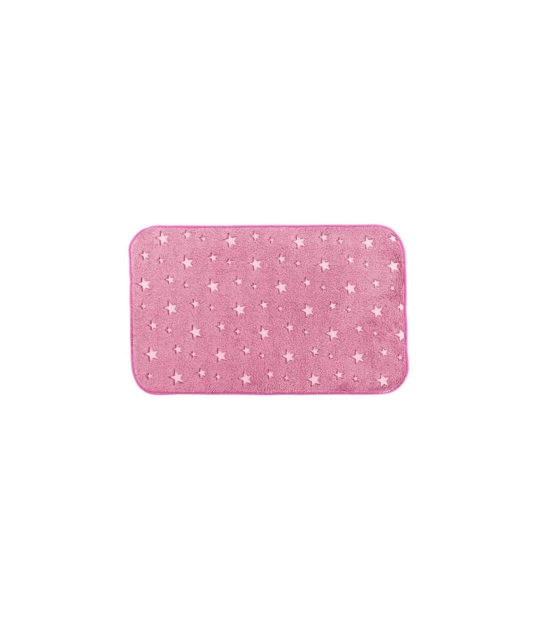Tapis Enfant Déco Fluo Night 50x80cm Fuchsia-1