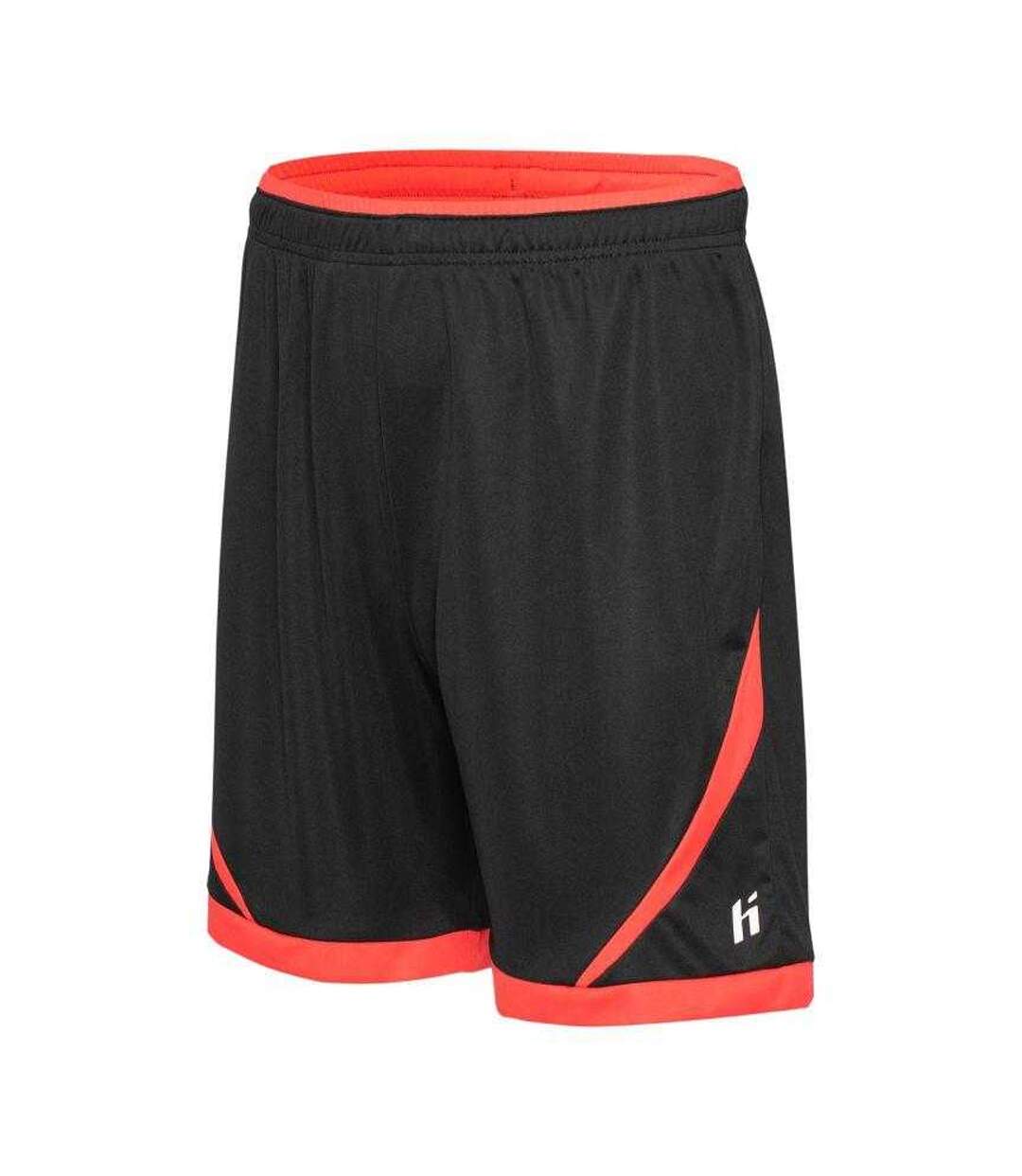 Short Platense Homme Noir Rouge Huari-4