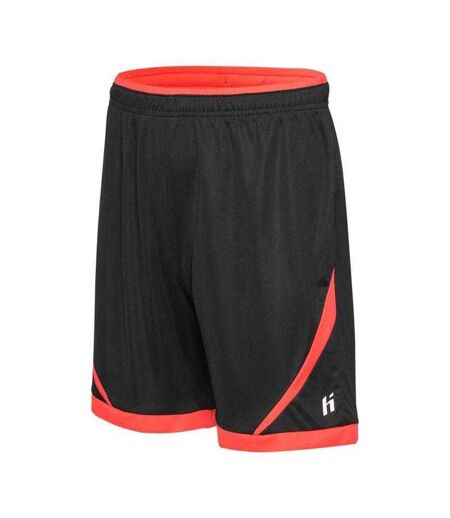 Short Platense Homme Noir Rouge Huari