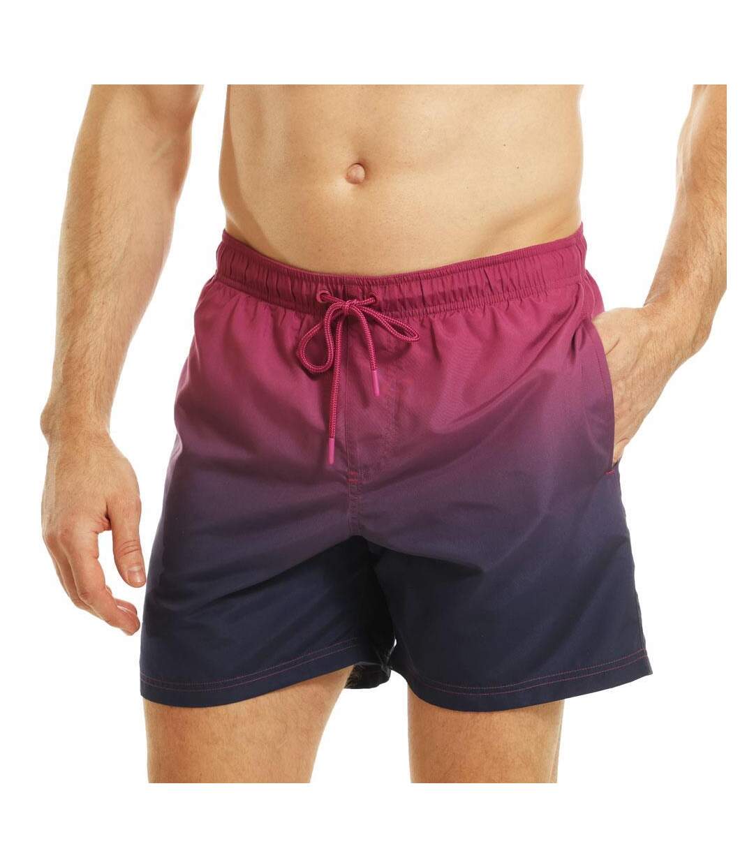 Short de bain homme rose RIPT Essentials-1