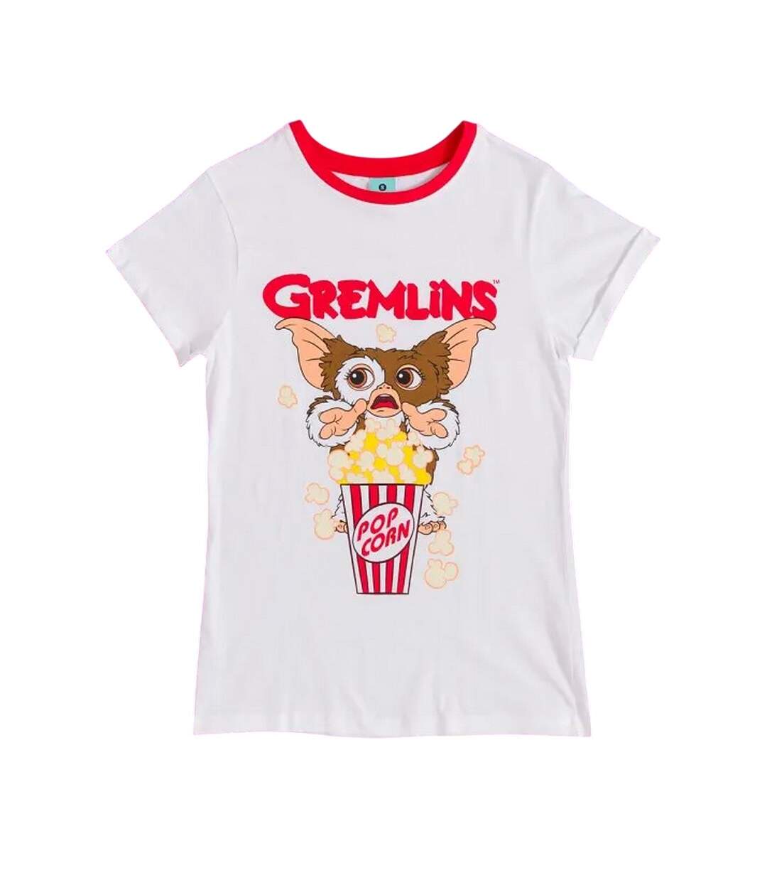 Ensemble De Pyjama Motif Gizmo Movie Night Femme Rouge Blanc Gremlins-3