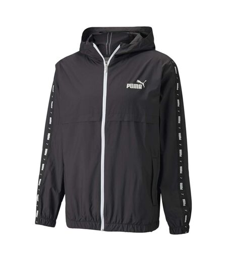 Veste Ess+tape Windbreaker Homme Noir Puma