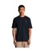 Mens slub t-shirt dark navy Lyle & Scott