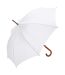 Parapluie Droit Ac Woodshaft 88 Cm X 105 Cm Blanc Fare-1