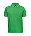 Tee Jays Mens Heavy Pique Short Sleeve Polo Shirt (Spring Green)
