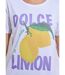 T-shirt à message manches courtes-4
