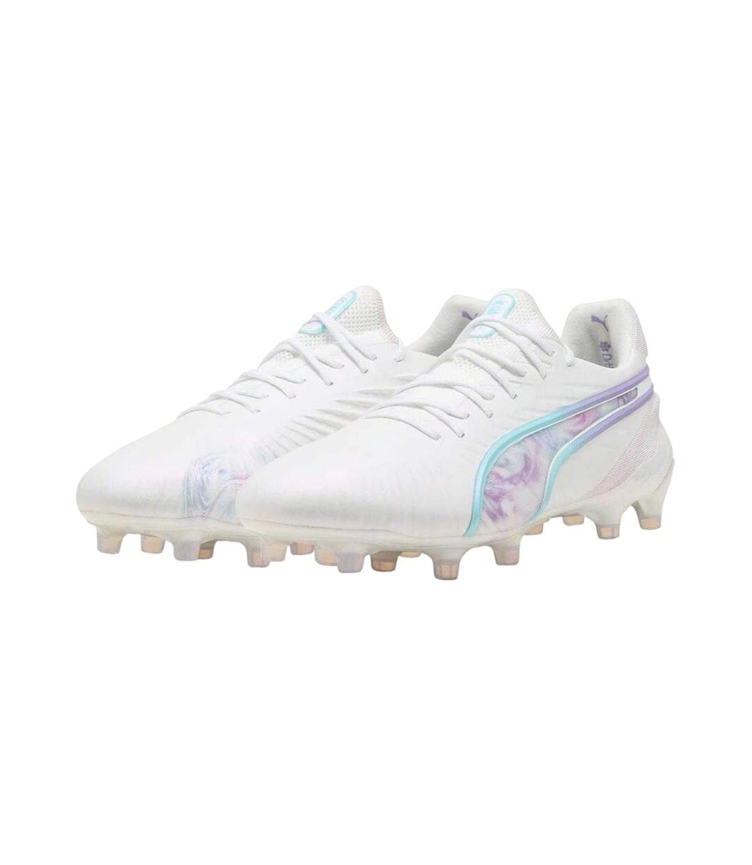 Womens/ladies King Ultimate Brilliance Artificial Ground Football Boots White Puma-1