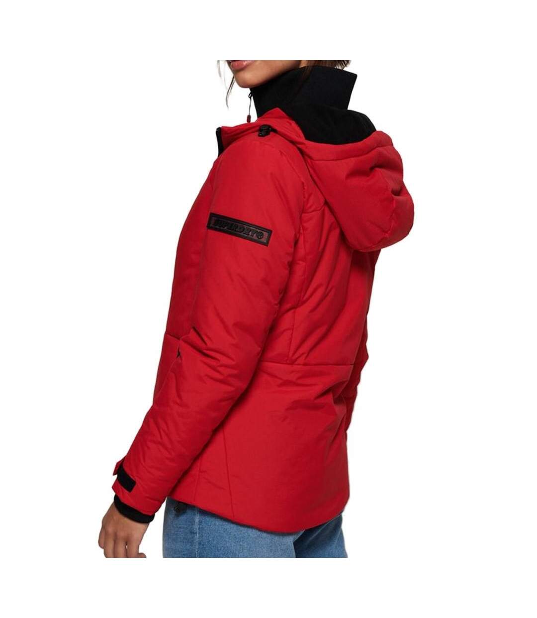 Blouson Rouge Femme Superdry Aeon - 34-2