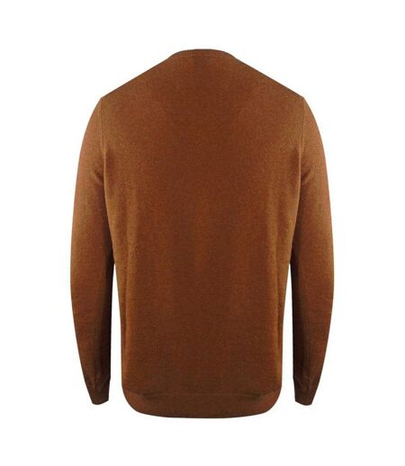 Pull Motif/style Tartan Homme Marron Aquascutum