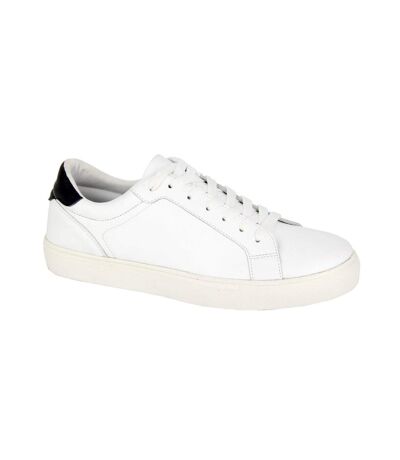 Rdek Mens Contrast Detail Sneakers (White) - UTDF2415