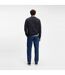 Mens Westart Premium Cotton Crew Neck Sweatshirt Dark Blue Boss-3