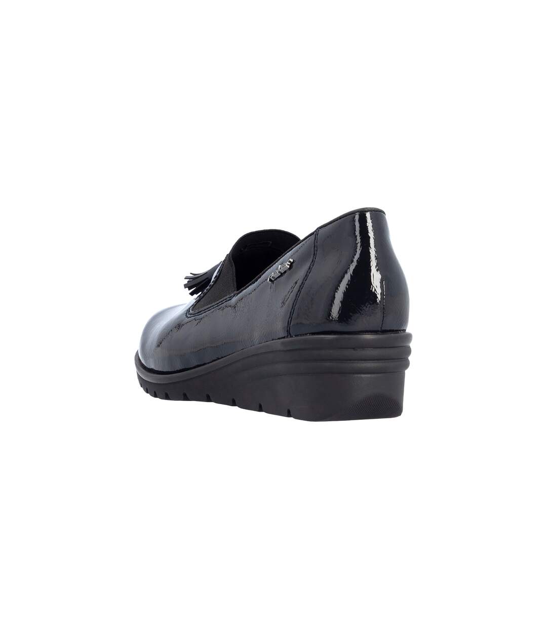 Mocassins Compensé Cuir Rieker SoftLack-4