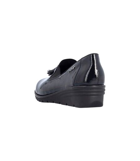 Mocassins Compensé Cuir Rieker SoftLack