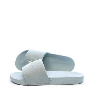 Claquettes bleu femme calvin klein jeans yw0yw01835 - 37