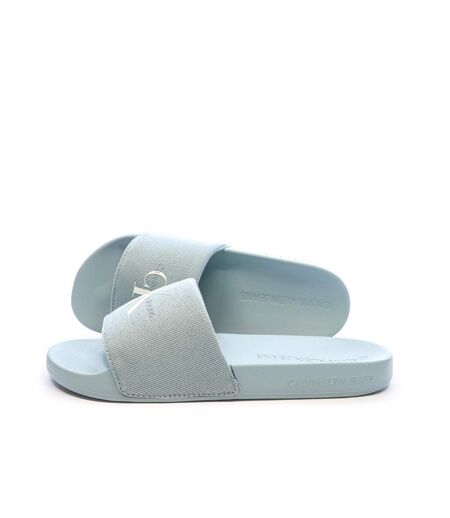 Claquettes bleu femme calvin klein jeans yw0yw01835 - 37