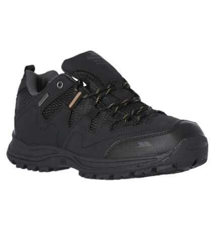 Mens finley low cut hiking shoes black Trespass