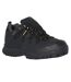 Mens finley low cut hiking shoes black Trespass-1