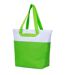 Sac de plage et de loisirs - SH4131 - vert lime et blanc-2