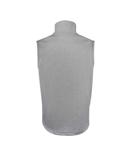 Veste Sans Manches Powerslide Homme Gris Chiné Printer
