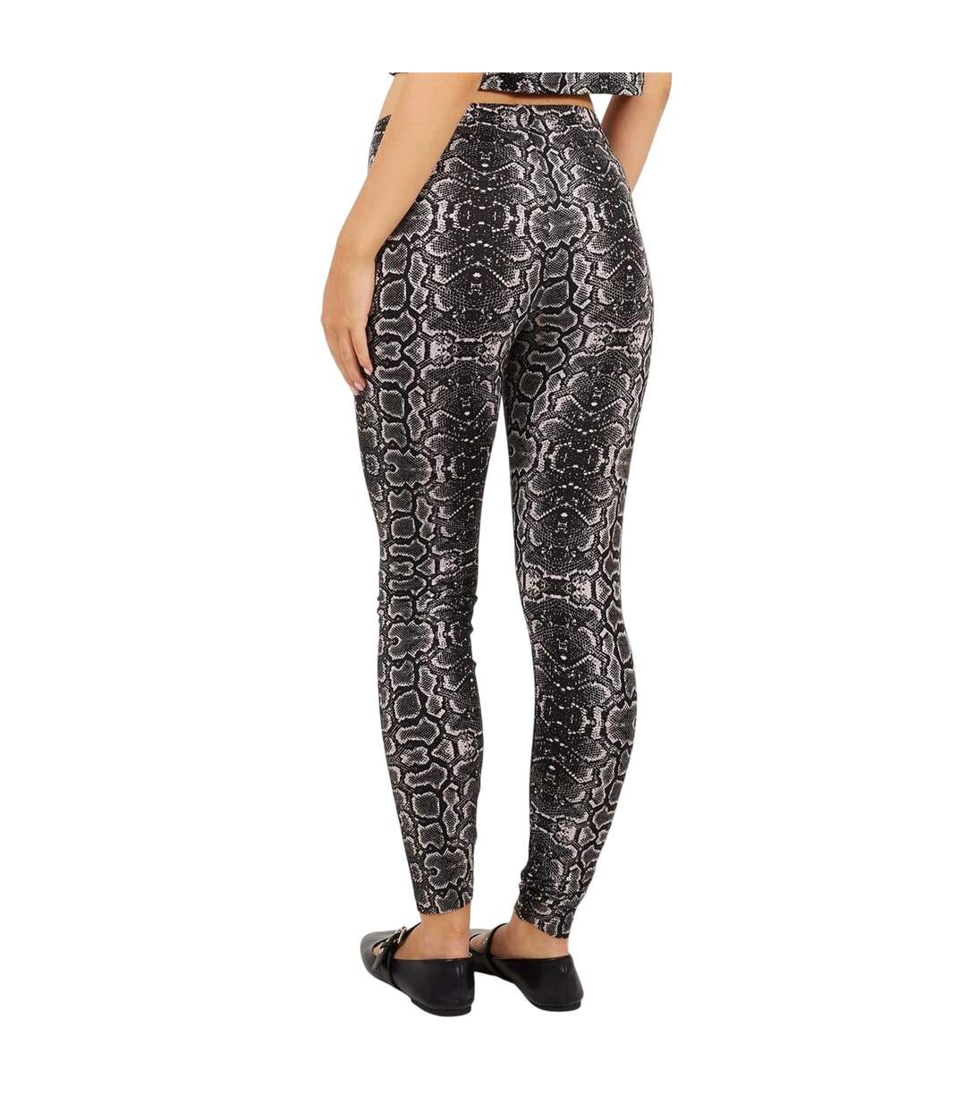 Legging Motif/style Imprimé Serpent Femme Gris Brave Soul-2