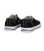 Womens/ladies Canvas Flat Trainers Black SoulCal-2