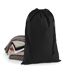 Westford Mill Premium Cotton Stuff Bag (Black) (XS) - UTPC3202