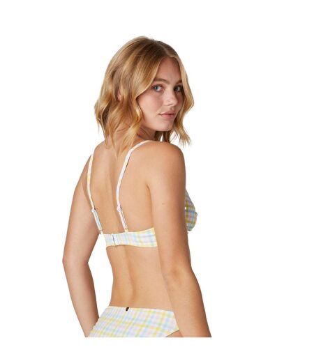 Haut de maillot de bain triangle armaturé blanc Maquis