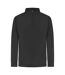 Mens quarter zip track top black Finden & Hales