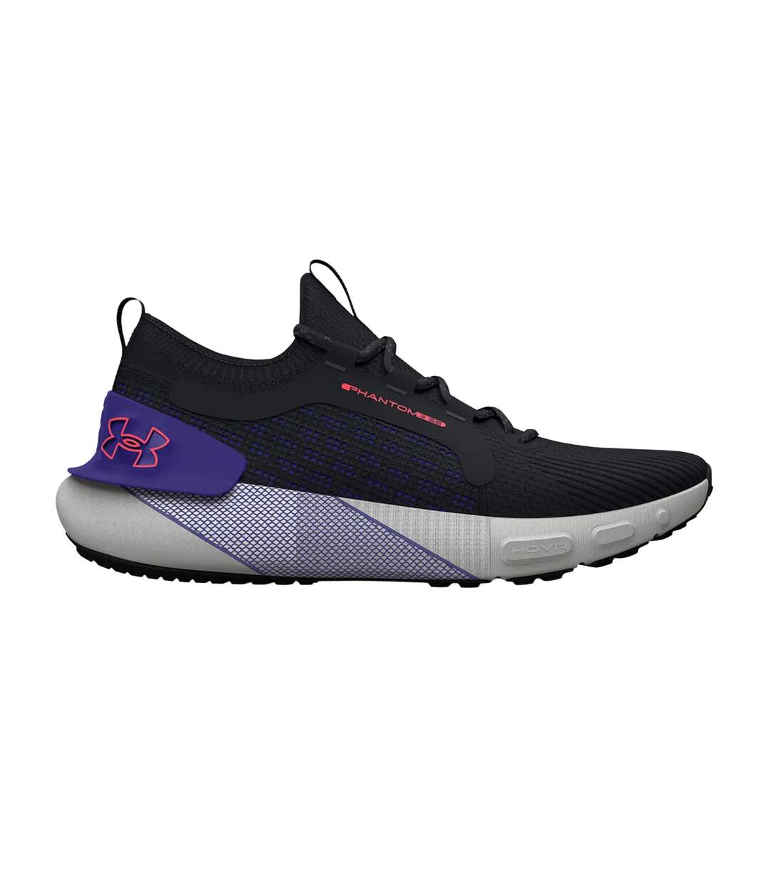 Mens hovr phantom 3 running shoes black Under Armour-3