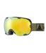 Masque de ski kaki avec écran miroir doré mixte cairn spirit spx3 mat khaki-2