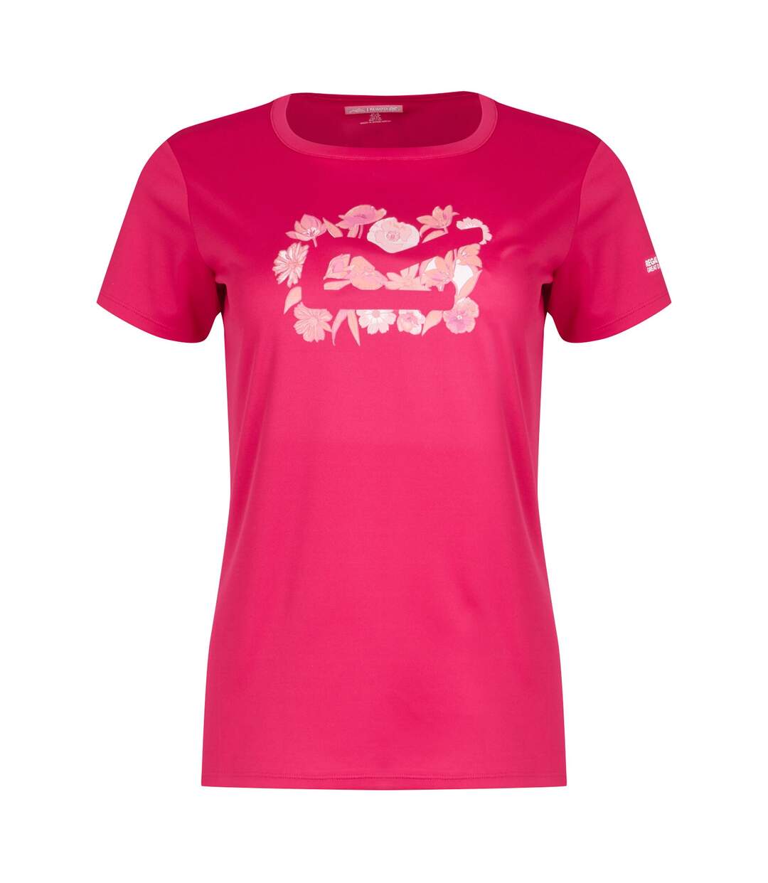 T-shirt fingal femme rose fluo Regatta-1