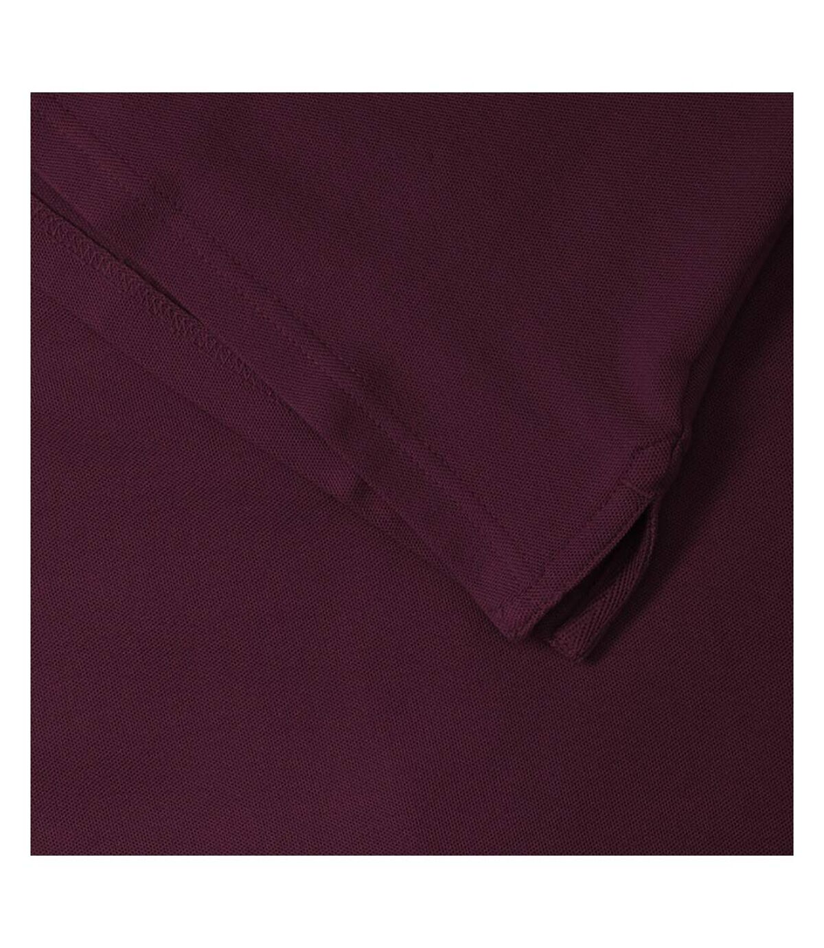 Russell - Polo 100% coton à manches courtes - Femme (Bordeaux) - UTRW3281