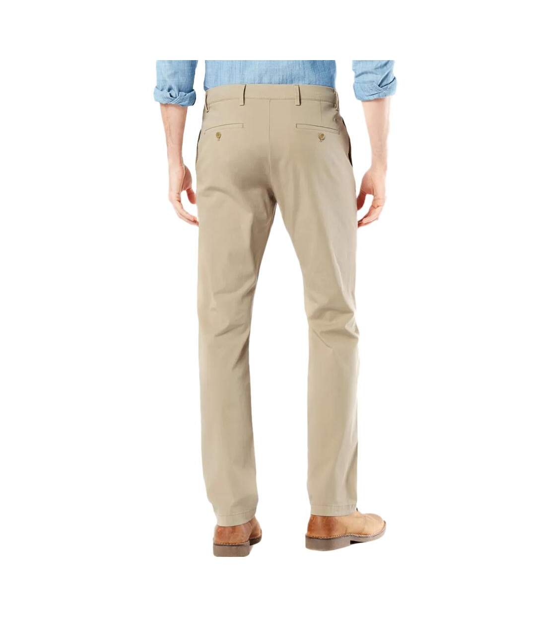 Pantalon slim beige homme dockers motion chino slim neutrals 75807-0004-2
