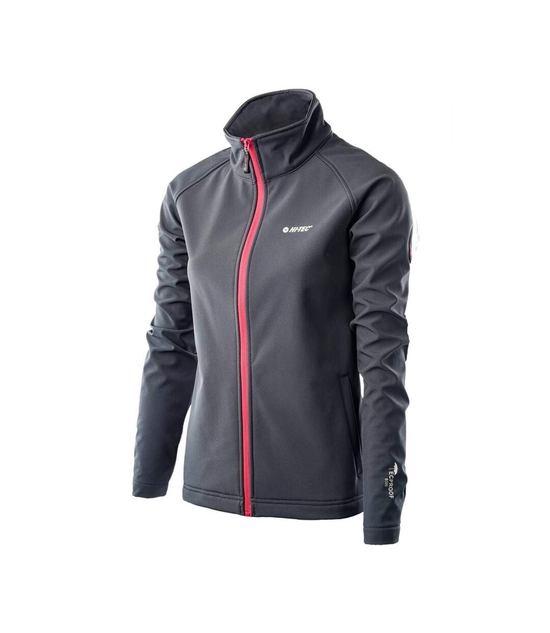 Veste softshell lucari femme gris clair / rose vif Hi-Tec-3