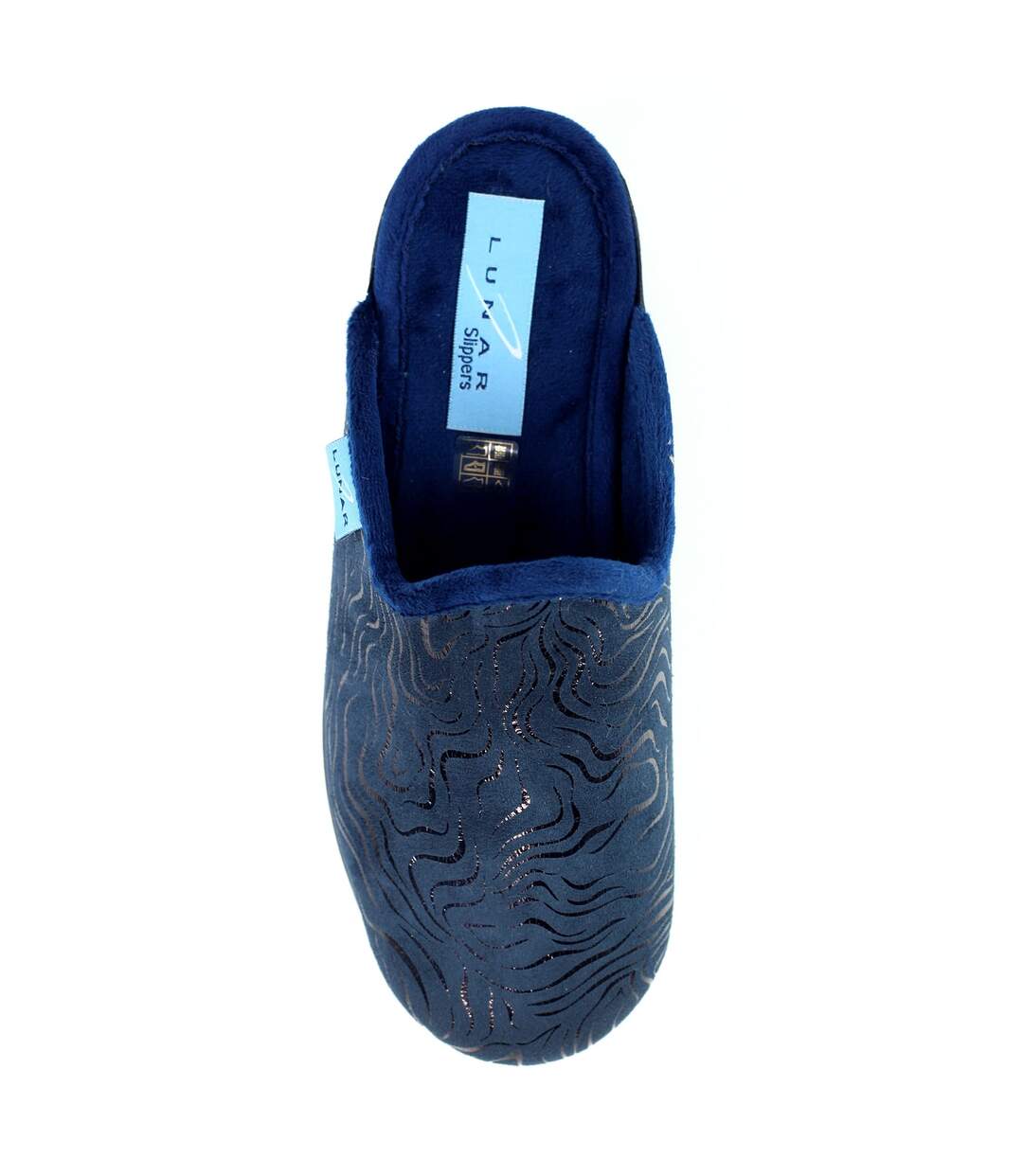 Chaussons darlene femme bleu Lunar-4